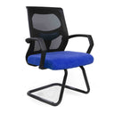 Albie Waiting Office Chair-mch012c black&blue