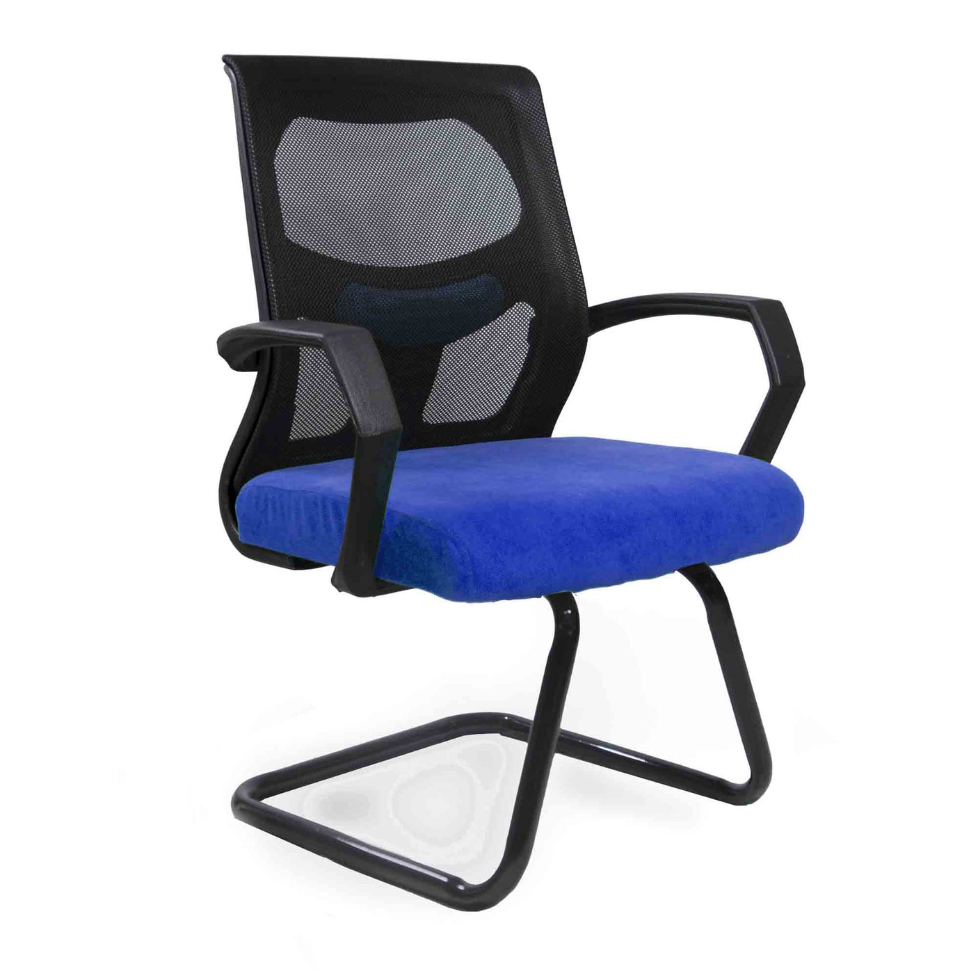 Albie Waiting Office Chair-mch012c black&blue
