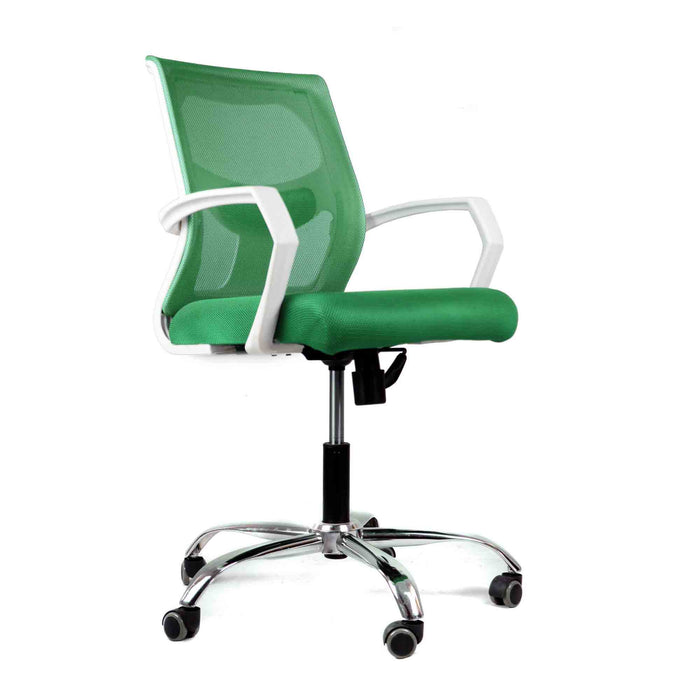 Lottie Office Chair-mch012mi white&green
