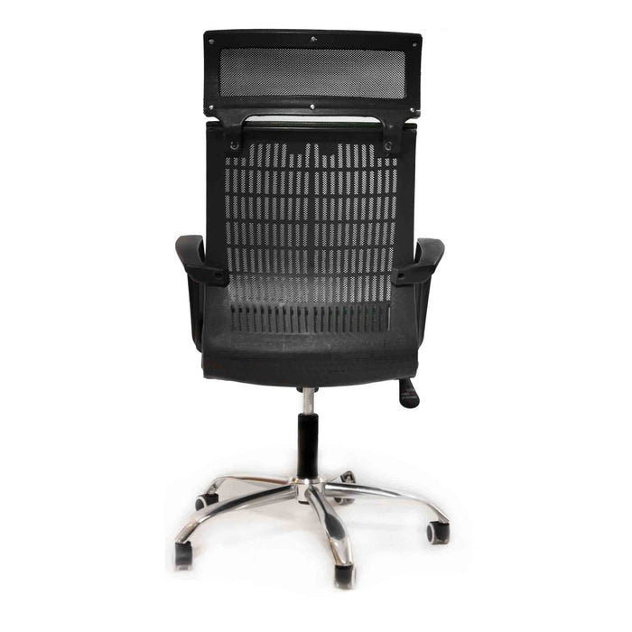 Angus Manager Chair-mch05hi black&gray