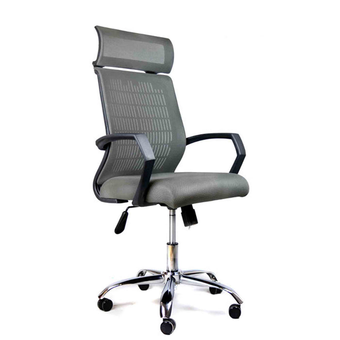 Angus Manager Chair-mch05hi black&gray
