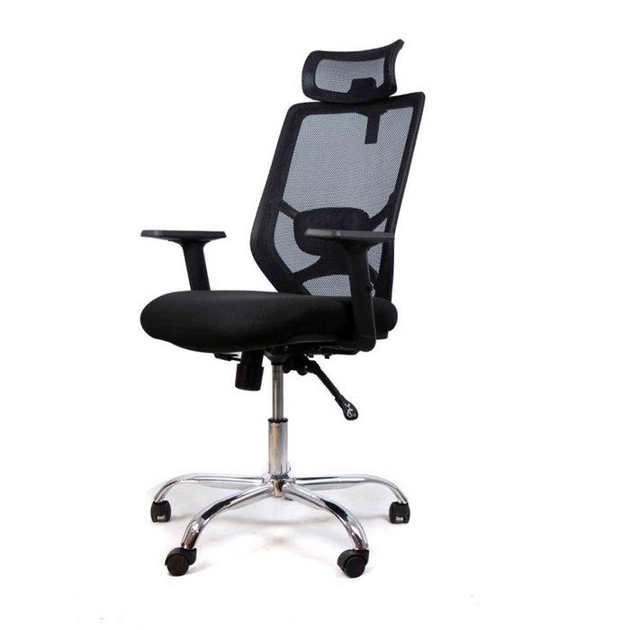 Dunlap Office Chair-mch09hi black