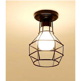 METAL BLACK BOMB CEILING LIGHTING UNIT-www.manzzeli.com (7611924906223)