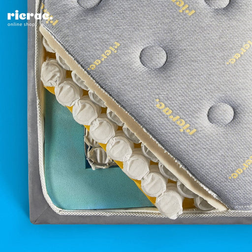 Natural Latex Mattress with Double Pocket Spring System-www.manzzeli.com