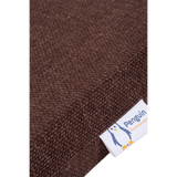 PENGUIN SQUARE-SHAPE COTTON CUSHION, 8 CM-BROWN-www.manzzeli.com (7619165323503)