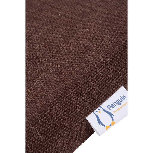 PENGUIN SQUARE-SHAPE COTTON CUSHION, 8 CM-BROWN-www.manzzeli.com (7619165323503)