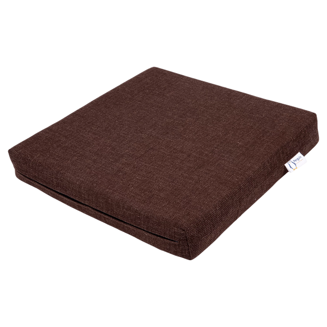 PENGUIN SQUARE-SHAPE COTTON CUSHION, 8 CM-BROWN-www.manzzeli.com (7619165323503)