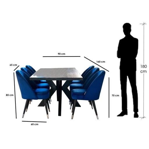 PENTA DINING ROOM WITH 6 CHAIRS-CONCDIN060-www.manzzeli.com