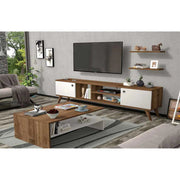RIVOLI TV UNIT WITH COFFEE TABLE T054-www.manzzeli.com