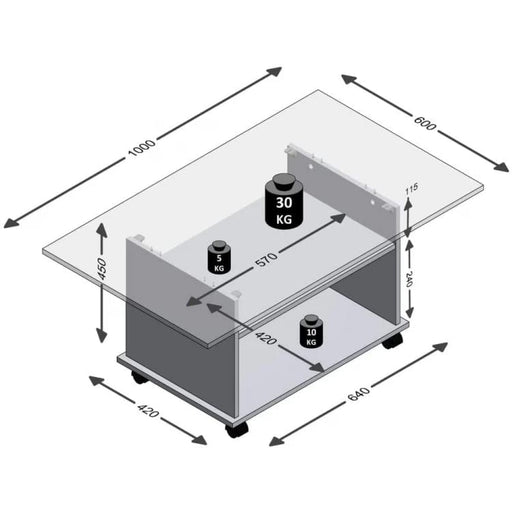 SERENZA COFFEE TABLE-MNZWW00106-www.manzzeli.com