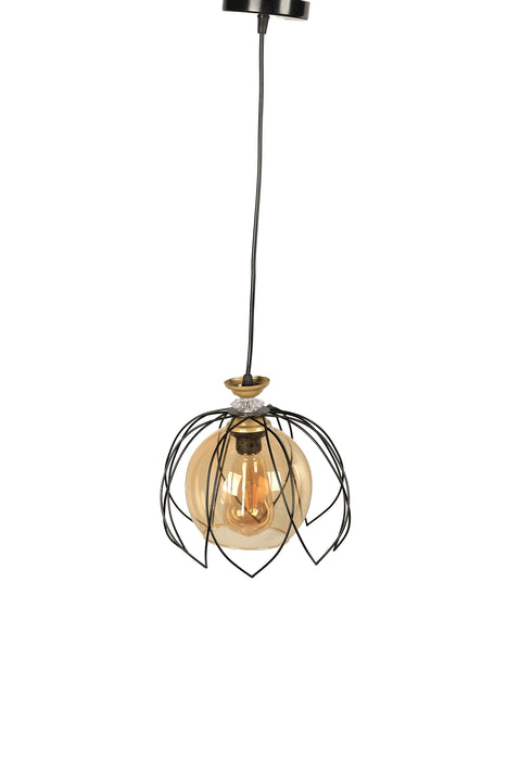 Bush Pendant-Si-171-p-blk