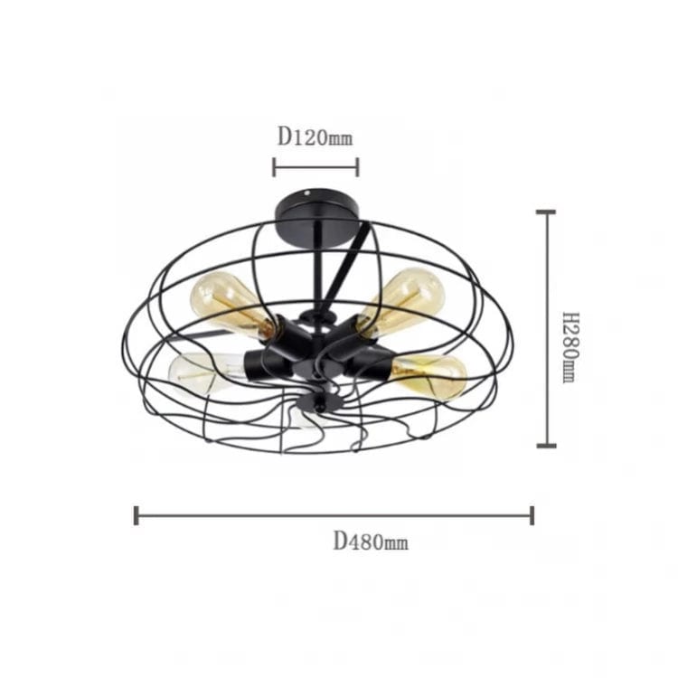 TELIA FAN SHAPE LIGHTING UNIT-FAN-1020-B-www.manzzeli.com (7619835724015)