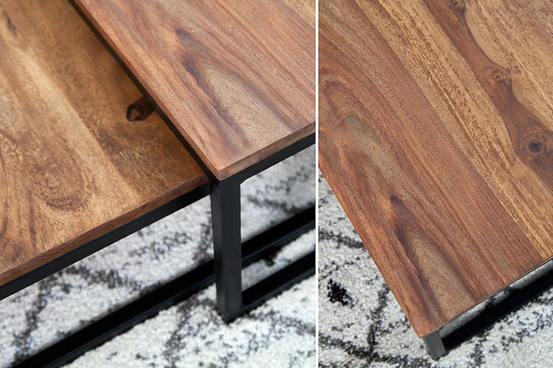 TIARA SET OF 2 COFFEE TABLES-CT05-www.manzzeli.com