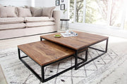 TIARA SET OF 2 COFFEE TABLES-CT05-www.manzzeli.com