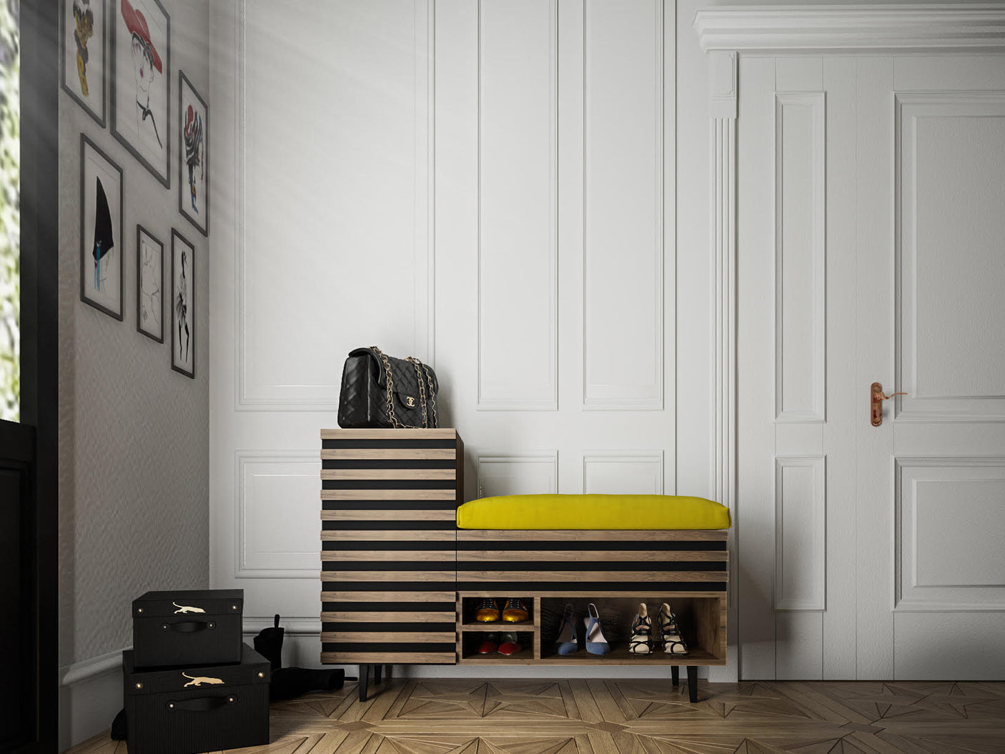 Eathan Shoe Cabinet-BUB7