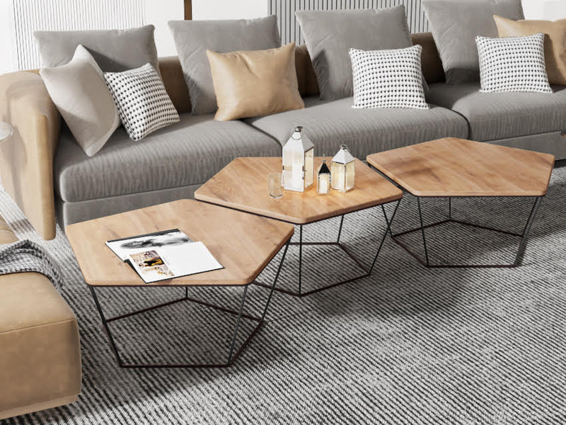 Ole Set of 3 Side Tables-BUB35